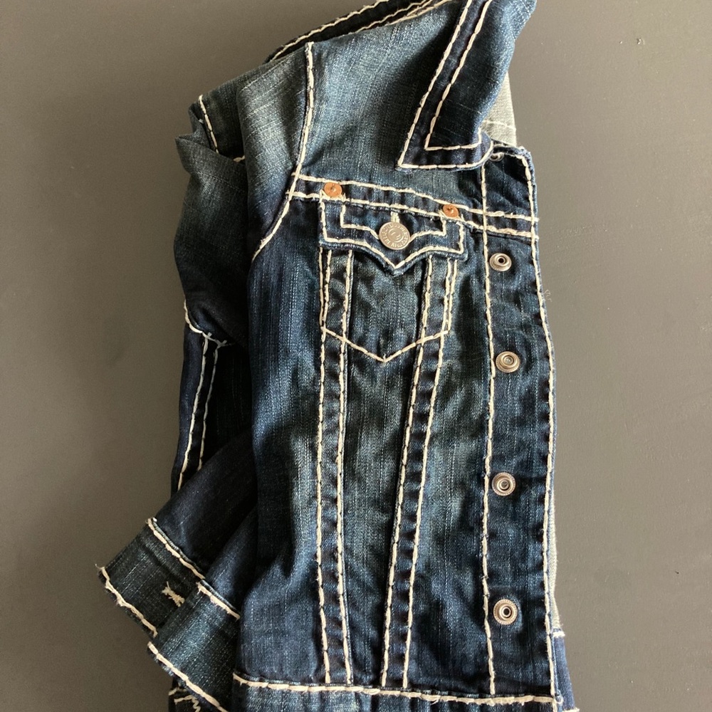True religion Jean jacket.